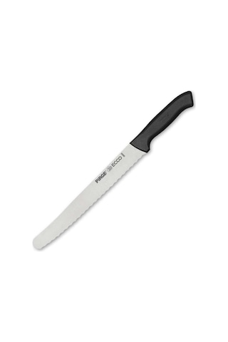 Pirge Ecco Ekmek Bıçağı Geniş Pro 22.5 Cm Siyah Pirge Ecco Ekmek Bıçağı Geniş Pro 22.5 Cm Siyah