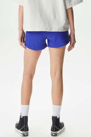 Soon To Be Announced Essentials Women's Short Kadın Pamuk Şort Sax Mavi