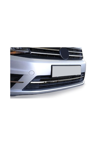 Vw Caddy Uyumlu Ön Tampon Çıtası Krom 3 Parça 2015 - 2020 Arası Modeller İçin