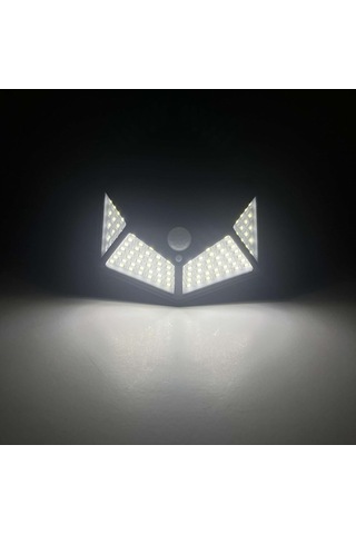 Lexroo 100 Led'li Güneş Enerjili Solar Duvar Apliği Standart