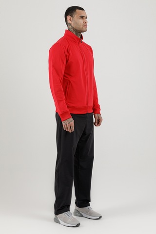 Airlife Sportswear Tam Boy Fermuarlı Erkek Dik Yakalı Eşofman Takımı Kırmızı Red