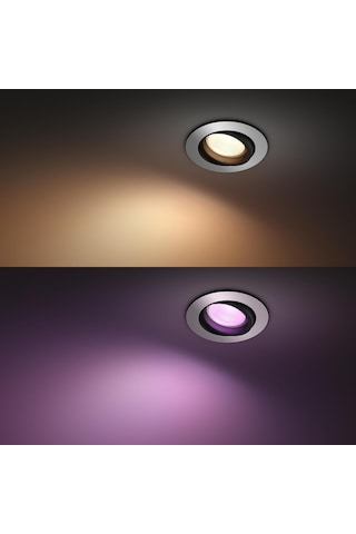 Philips Hue Centura Akıllı Gömme Spot 1x4.2w Alüminyum Çok Renkli