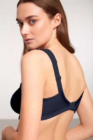 Kom Serena Telsiz Balensiz Toparlayıcı Sütyen Lacivert 001