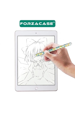 Forzacase Universal Tabletler İos Android İle Uyumlu Manyetik Aktif Stylus Desenli Dokunmatik Kalem - Fc1255