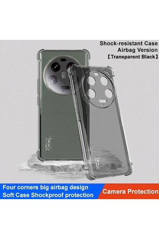 Xiaomi Uyumlu 13 Ultra İçin İmak Şeffaf Kılıf, Yumuşak Tpu Defender Telefon Kılıfı