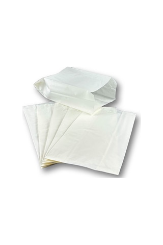 250 Gr Büyük Boy Yağlı Kese Kağıdı, Hediye Paketi 15x28,5cm Beyaz Renk