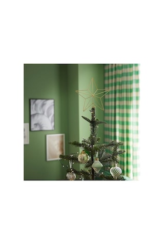 Ikea Vınterfınt Ağaç Süsü, Altın Rengi, 25 Cm