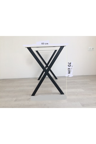 Güvendekoratif Güvendekoratif Metal Masa Ayak 70X60Cm