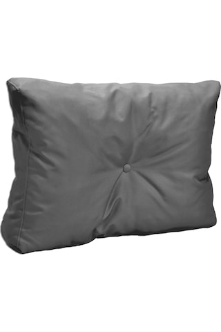 Dış Ve Iç Mekan Palet Bahçe Balkon Havuz Başı Yat Minderi Koltuk Minderi Yan Kol Gri