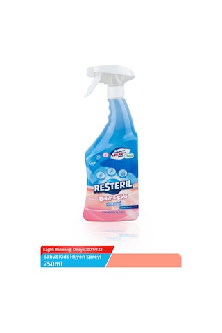 Resteril Baby&Kids Oyuncak Yüzey Temizleme Hijyen Spreyi 750 ML