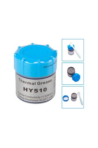 HY 510 Termal Macun 10G 1.93W/m-k - Cpu Gpu Ps4 Ps3 Pc Soğutma Macunu Pastası - Silikon Gres - 20gr