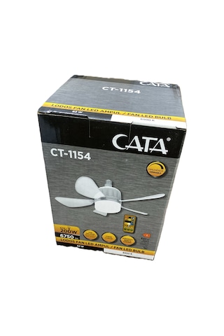 Cata CT-1154 Lodos Fan Led 62w  Kumandalı Işıklı Vantilatör