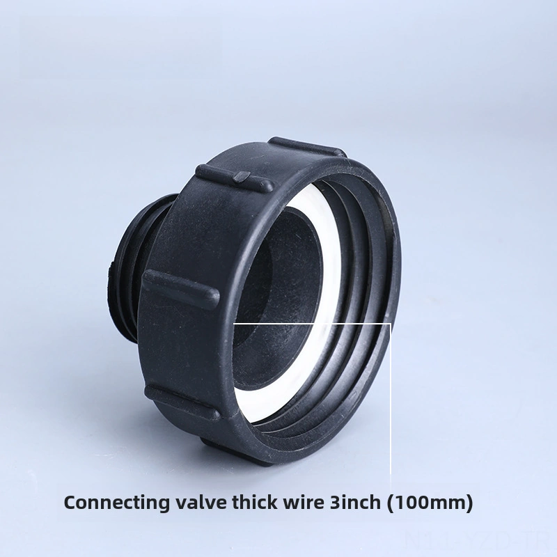 Yuntech01 Ibc Tankı Valf Adaptörü S100'den S60'ye Dönüştürücü 3" X 2" Kalın Işınlı Ağır Tip Dn100 Kelepçe Valf Bağlantı Parçası 205g