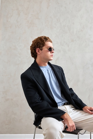 Hyman Erkek Oversize Blazer Ceket Lacivert