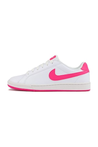Nike Court Vintage Majestic Leather Sneaker Hakiki Deri Günlük Spor Ayakkabı Beyaz Pembe Beyaz