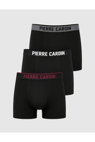 Pierre Cardin Siyah Pamuk Karışımlı 3'lü İç Giyim Boxer Set 50333821-001