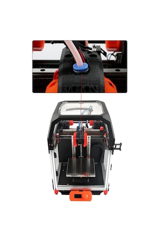 Koodmax 5 Adet 3d Yazıcı Printer Ecas04 Bmg Extruder Giriş Pnömatik Konnektör Klips