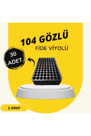 Fidelik Viyol 30 Adet 104 Göz Fide Viyolü Fidan Altlığı Tohum