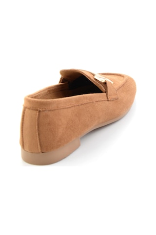 Bambi Taba Kadın Loafer Ayakkabı K01688012272 Taba