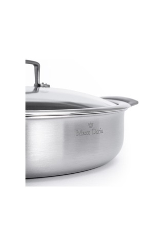 Maxx Doria Steel Fusion 28 Cm Kısa Tencere Pa3022 Metal