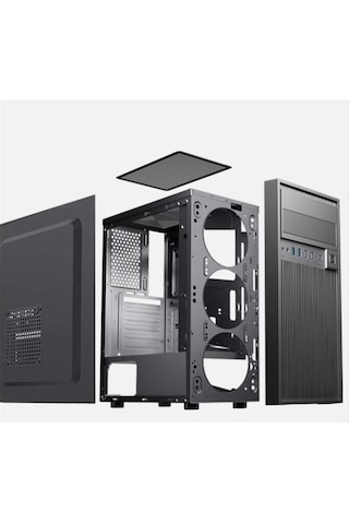 Powerboost Vk-1651 500w Usb 3.0+usb 2.0 Atx Full Siyah Kasa Jbst-vk1651