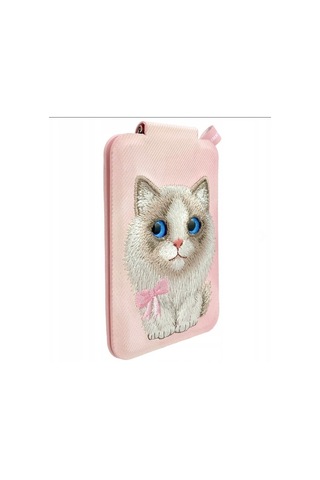 Nimmy Magsafe Stand Ve Kartlık Pink Ragdoll 3d Değiştirilebilir Parça Telefon Aksesuarı Arka Kapak
