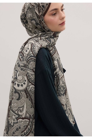 Freshscarfs Siara Desen Şal Kahve