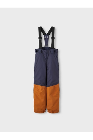 Name It Name İt Nkmsnow10 Block Fo Çocuk Outdoor Pantolon Pumpkin Spice