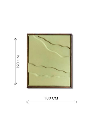Minimalist Dekorasyon İçin 3d Kum Dokulu Soyut Sanat Tablosu, Evinize Derinlik Katın-52505