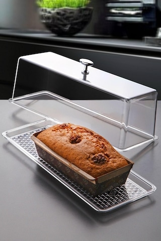 Ny Home Dekoratif Tasarım Pasta, Kurabiye Saklama Ve Sunum Seti Küçük Boy