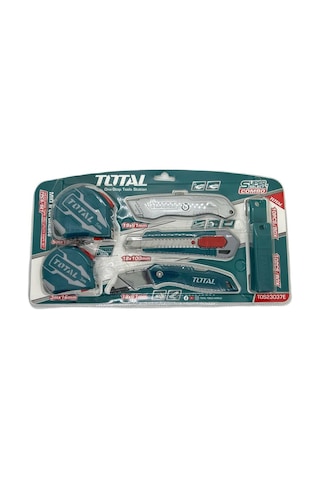 Total Ölçü Ve Maket Bıçağı Seti Tos23037e 7 Prç