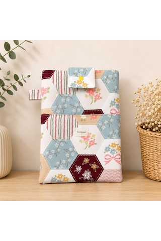 Patch&soul Rüya Bahçesi Patchwork Kitap Ve Tablet Kılıfı El Yapımı Kılıf