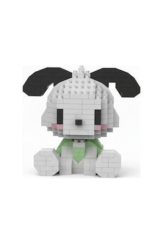 Pochacco Mikro Blok Lego Oyuncak - Dekoratif 3d Puzzle Figür
