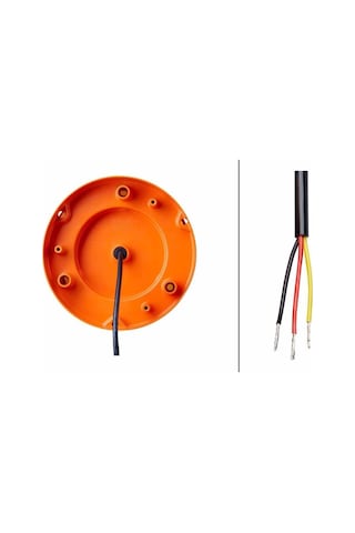 Hella 12v-24v Döner-çakar Tepe Lamba Ledli Sarı Fonksiyonlu 165 185 Mm