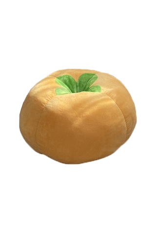 Yifomall Yuvarlak Domates Desenli Kalın Oturma Yastığı Sarı Renk, Yer Ve Pencere İçin Rahat Minder Sarı