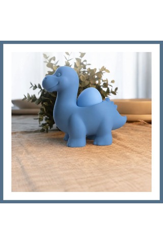 Buradabulabilirsin 3d Baskı Dinozor Yumurtalık - Sevimli Eggosaurus Yumurta Tutucu-mavi Bbz