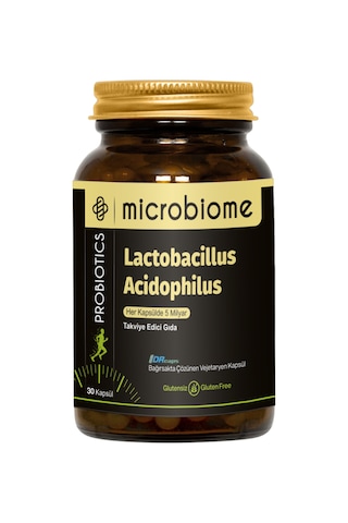 Microbiome Lactobacillus Acidophilus 30 Kapsül