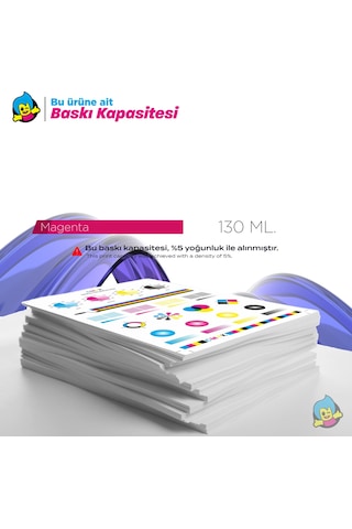 Hp 738 Xl 676m7a 300 Ml Kırmızı Uyumlu Kartuş / Designjet T850 / T950