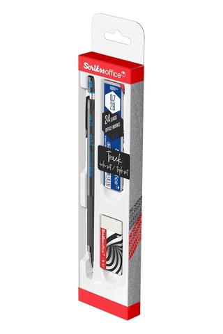 Track 3'lü Set 0. 7 Mm Mavi Sırasıyla: Turuncu, Mavi, Gri, Yeşil