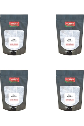 1 Kg X 4 Paket Yazar Mısır Nişastası