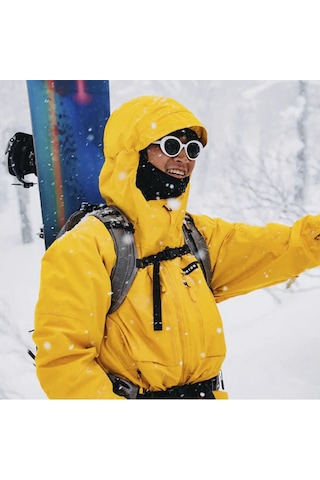 Burton Burton Frostner Erkek Sarı Snowboard Ceketi 21460