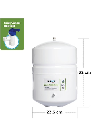 Antibakterial Su Arıtma Tankı 8 Litre (2.2 Galon) * - 486702826