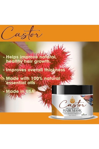 Difeel Essentials Castor Yavaş Uzayan Saçlara Özel Saç Maskesi 28