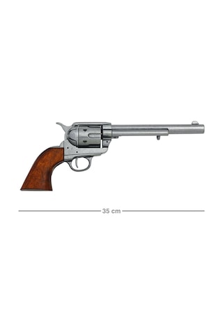 Denix Dekoratif Cal.45 Peacemaker Revolver 7½'' 35 Cm , Amerika 1873