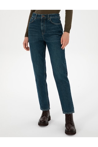 Pierre Cardin Kadın Koyu İndigo Pantolon Jean 50308396-vr089 Koyu İndigo