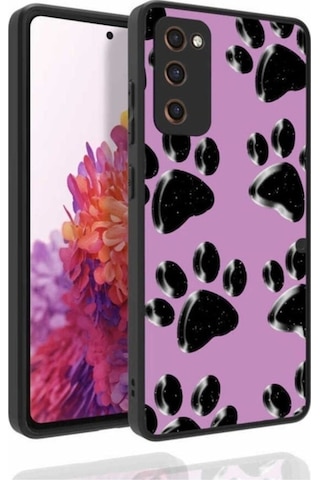 Galaxy S20 Fe Kılıf Desenli Kamera Korumalı Parlak Zore Nora Kapak NO3