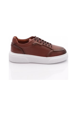Dgn Urbano Erkek Sneakers Ayakkabi Taba Antik Beyaz