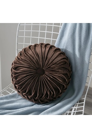 Zyzqstore Kadife Yumuşak Atmak Yastık, Dekoratif Katı Yuvarlak Oturma, Çok Renkli, Bebeğe, Çocuğa, Yetişkine Uygun Çok Renkli