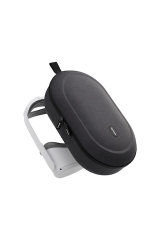 Large Sert Taşıma Çantası Meta Quest 3s/3/oculus 2/pico 4 Uyumlu Siyah M42-bm