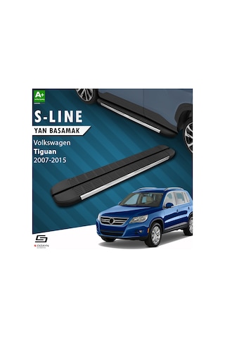S-dizayn Vw Tiguan S-line Krom Yan Basamak 173 Cm 2007-2015